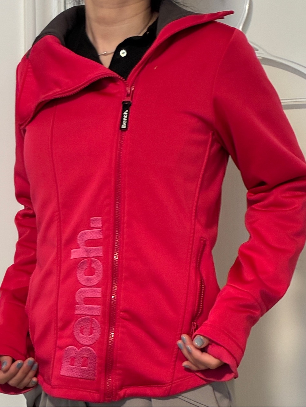 Bench Women’s Red Softshell Jacket - Picture 9 of 9